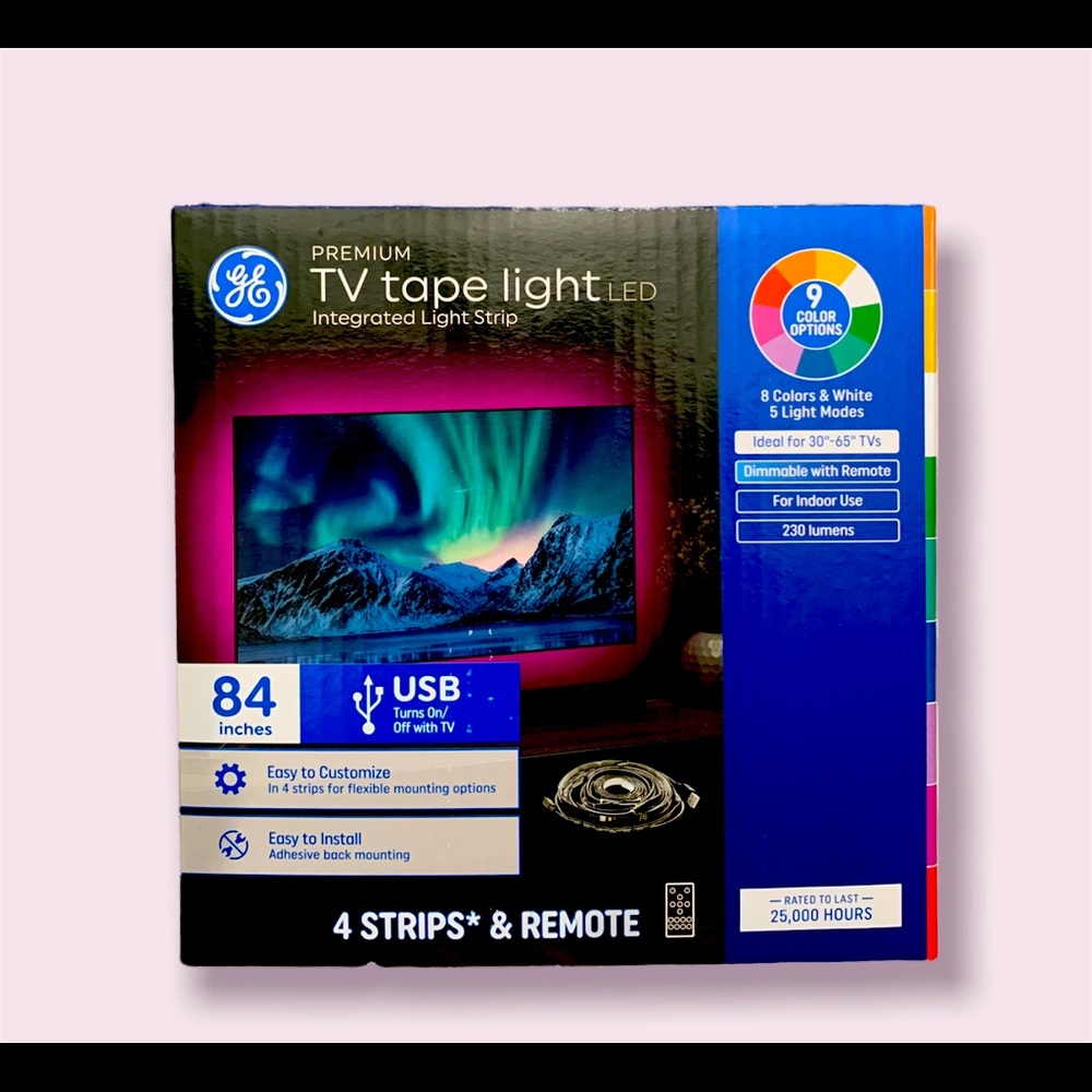 GE LED TV Tape Light 📺